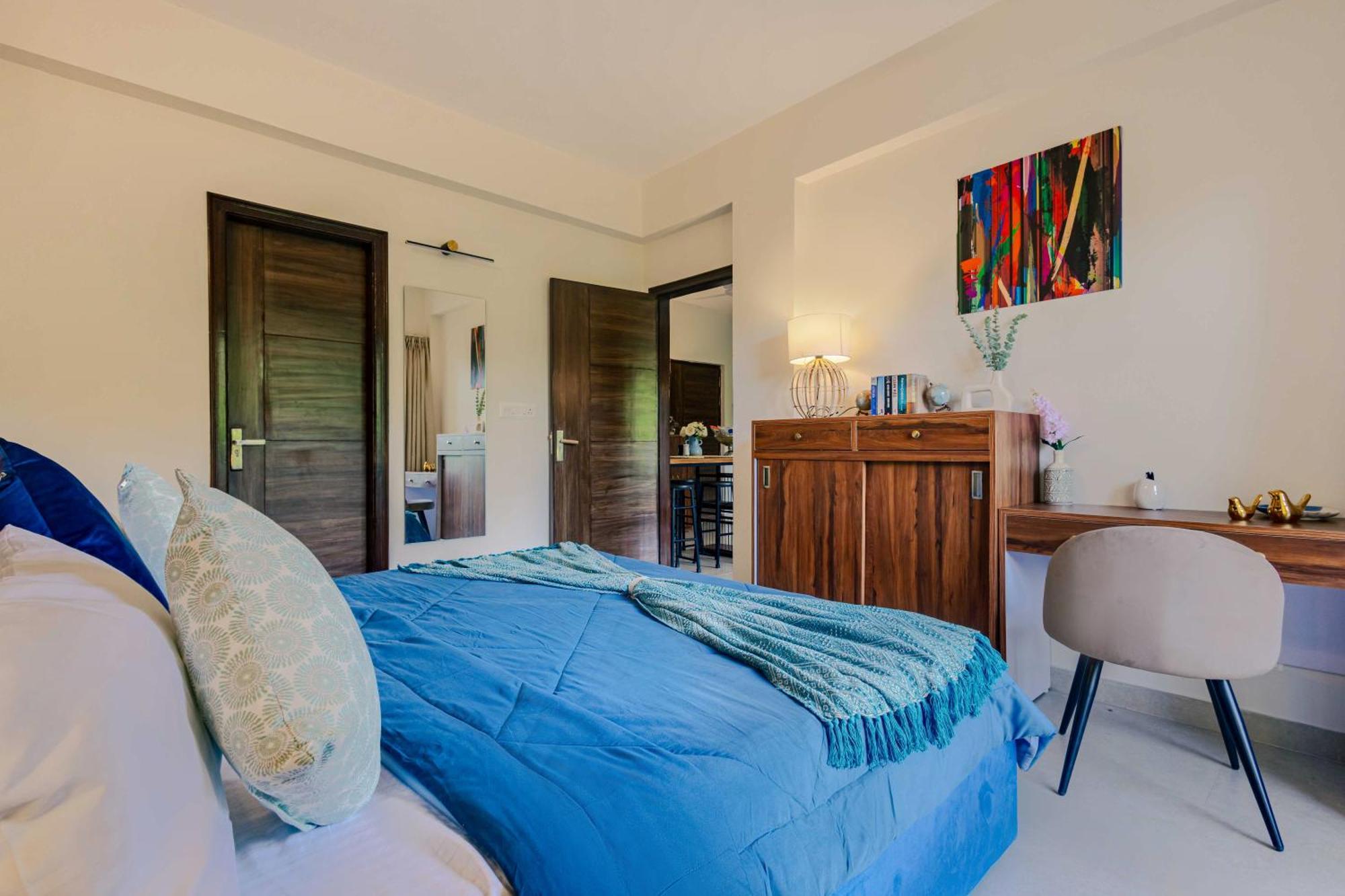 Alaya Stays 1 Bhk With Balcony & Pool - Veera Marina 칸돌림 외부 사진